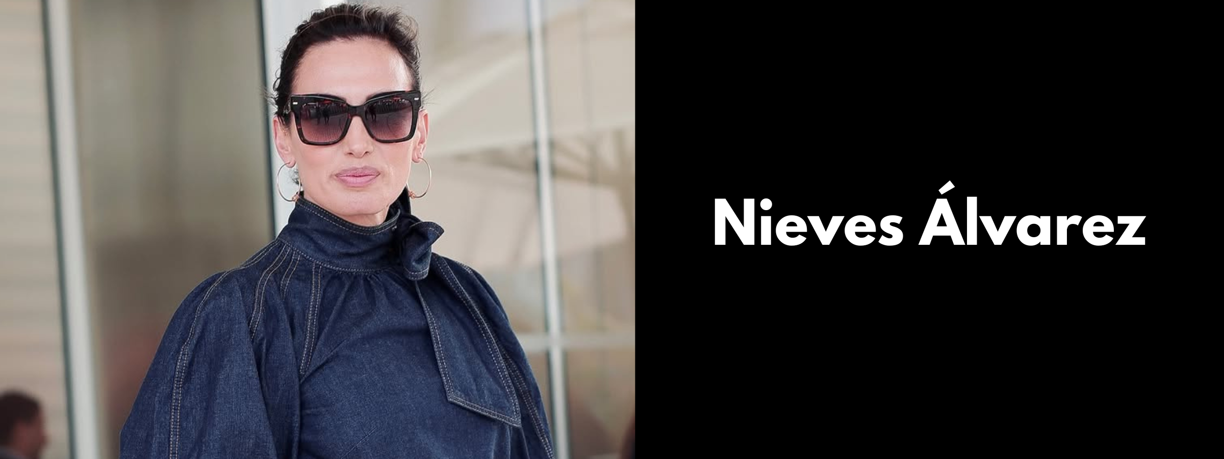 Nieves Álvarez Sunglasses