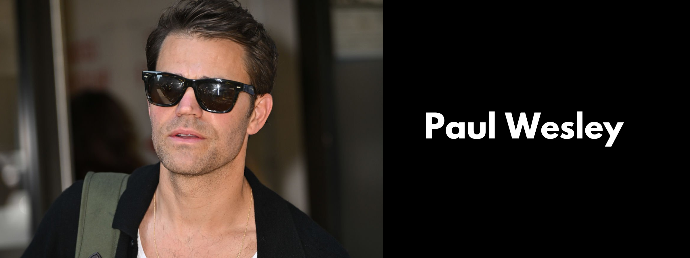 Paul Wesley Sunglasses