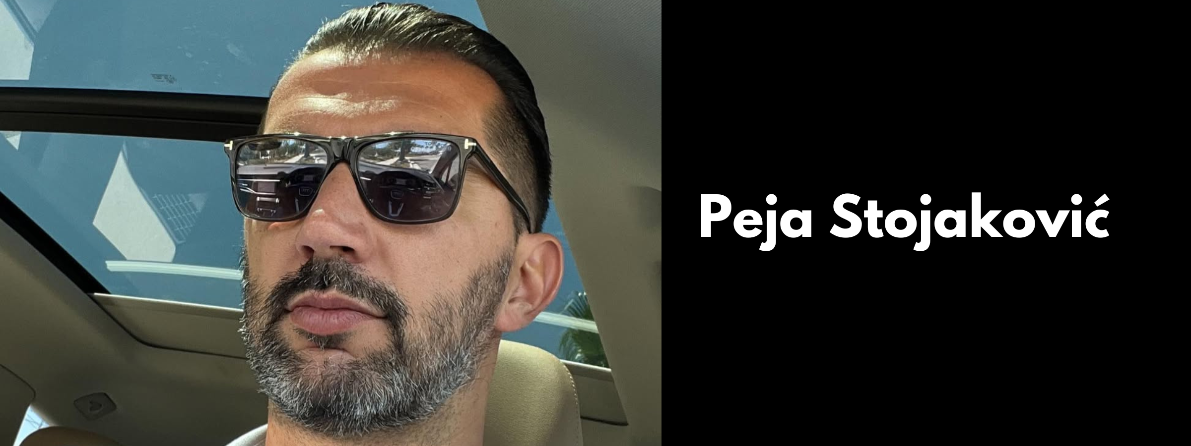 Peja Stojaković Sunglasses