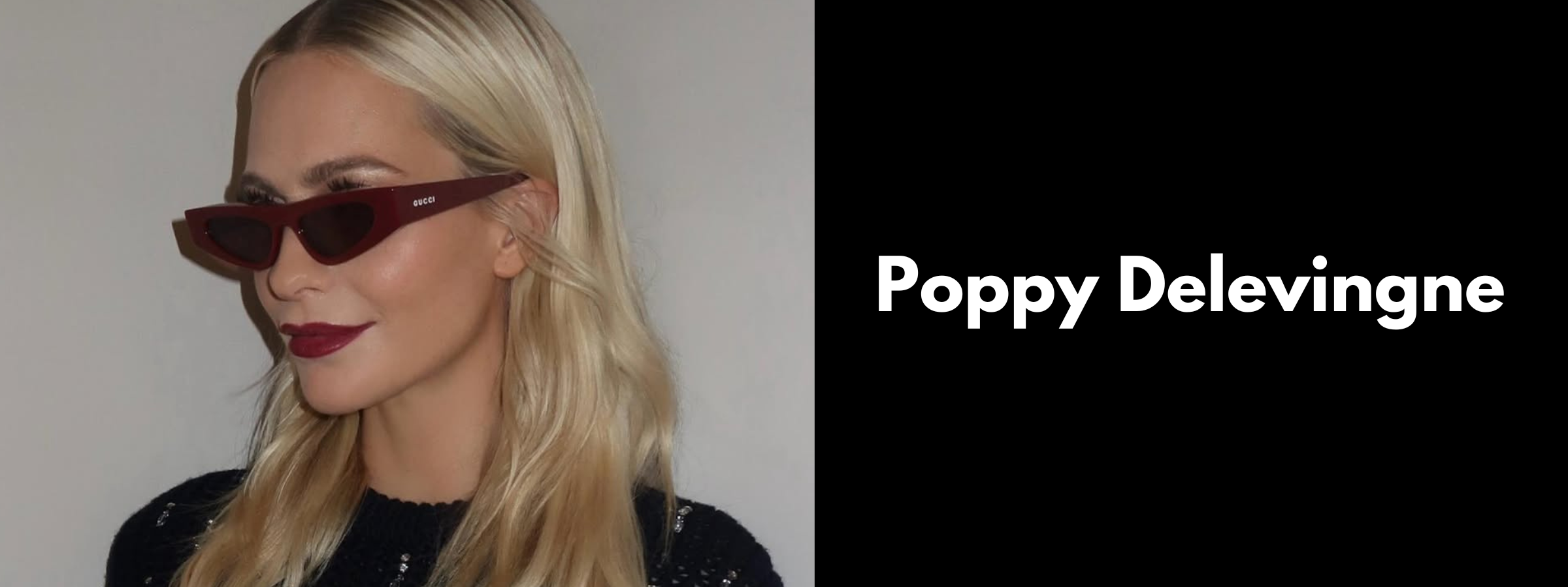 Poppy Delevingne Sunglasses