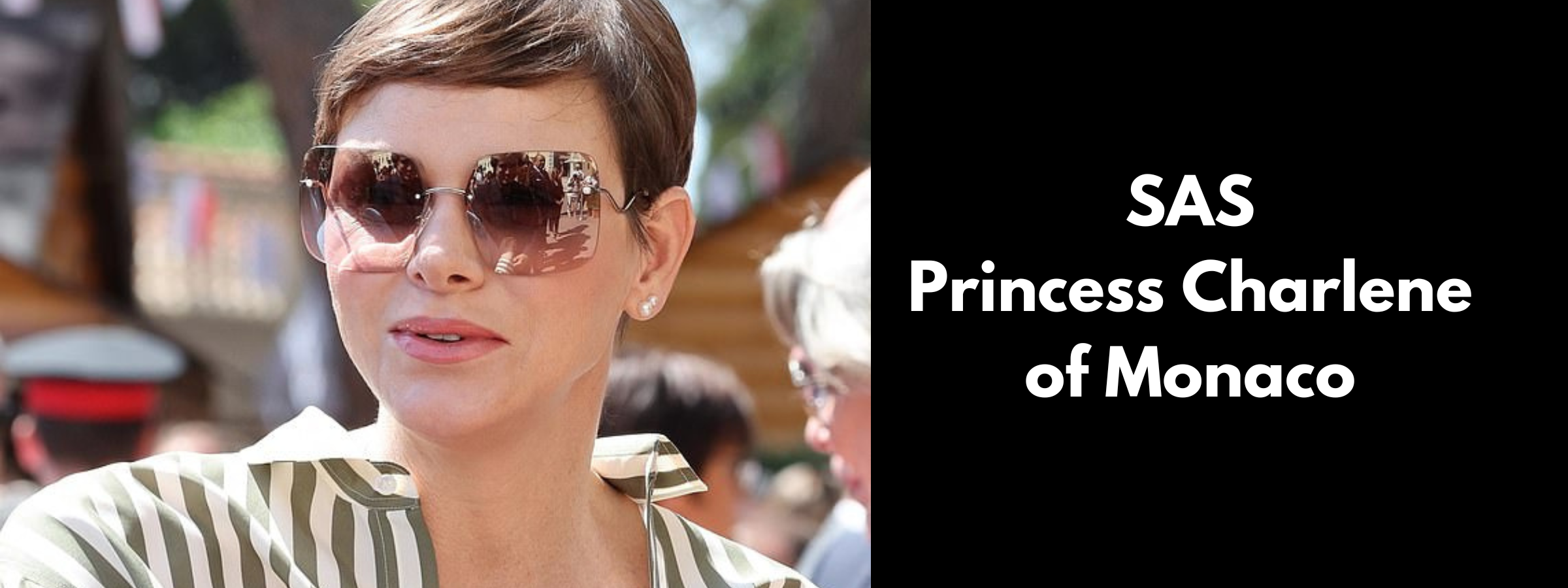 Princess Charlene of Monaco Sunglasses