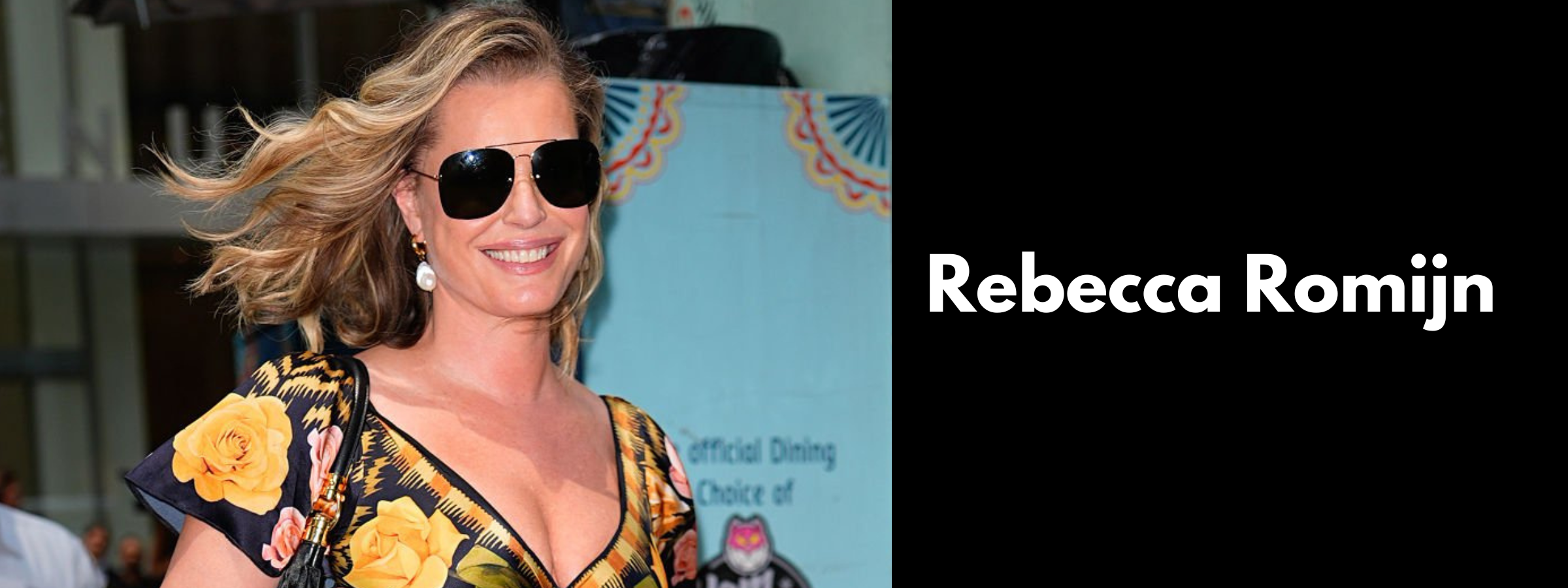 Rebecca Romijn Sunglasses
