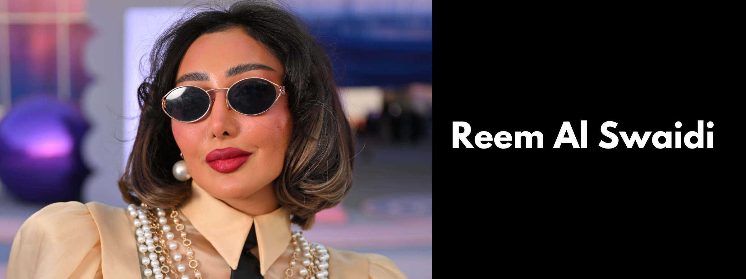 Reem Al Swaidi Sunglasses