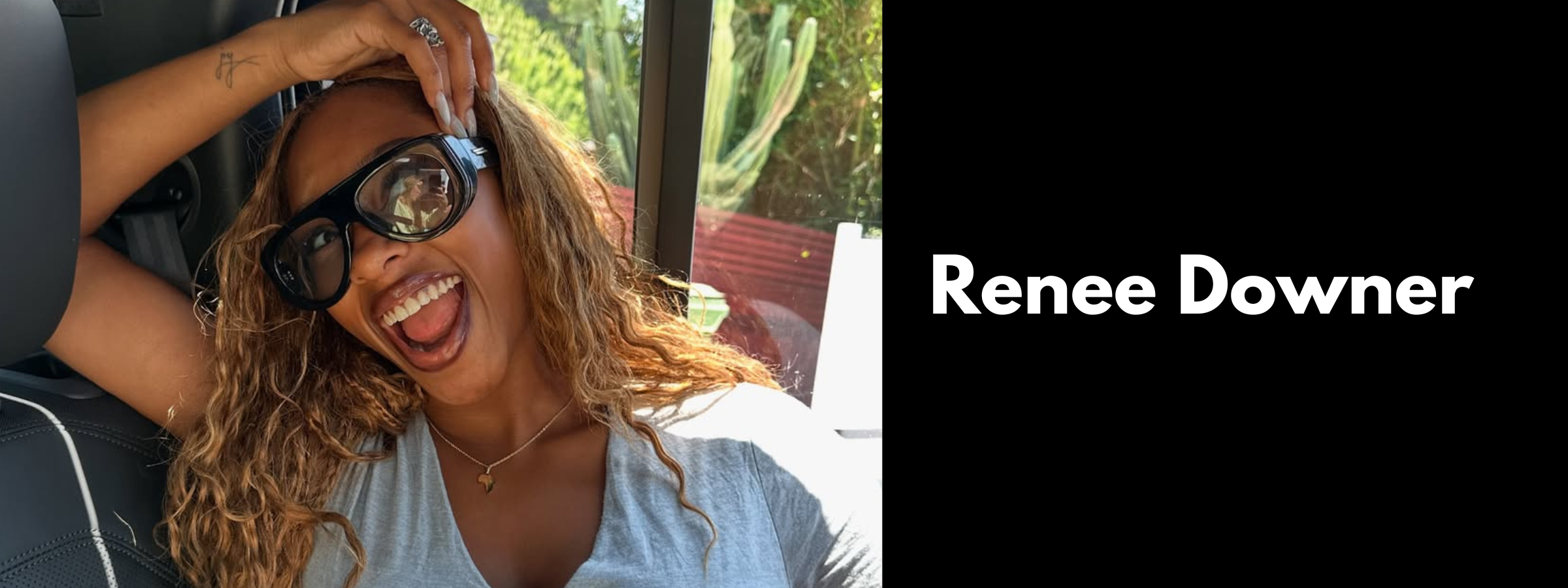 Renee Downer Sunglasses