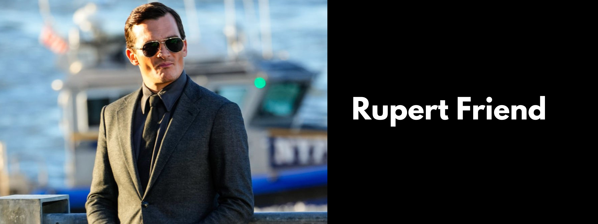 Rupert Friend Sunglasses