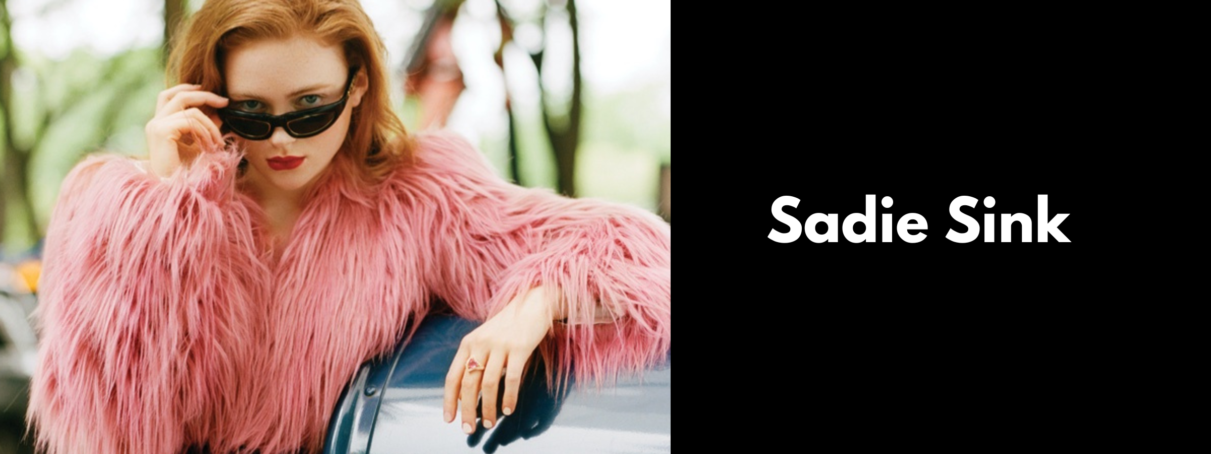 Sadie Sink Sunglasses