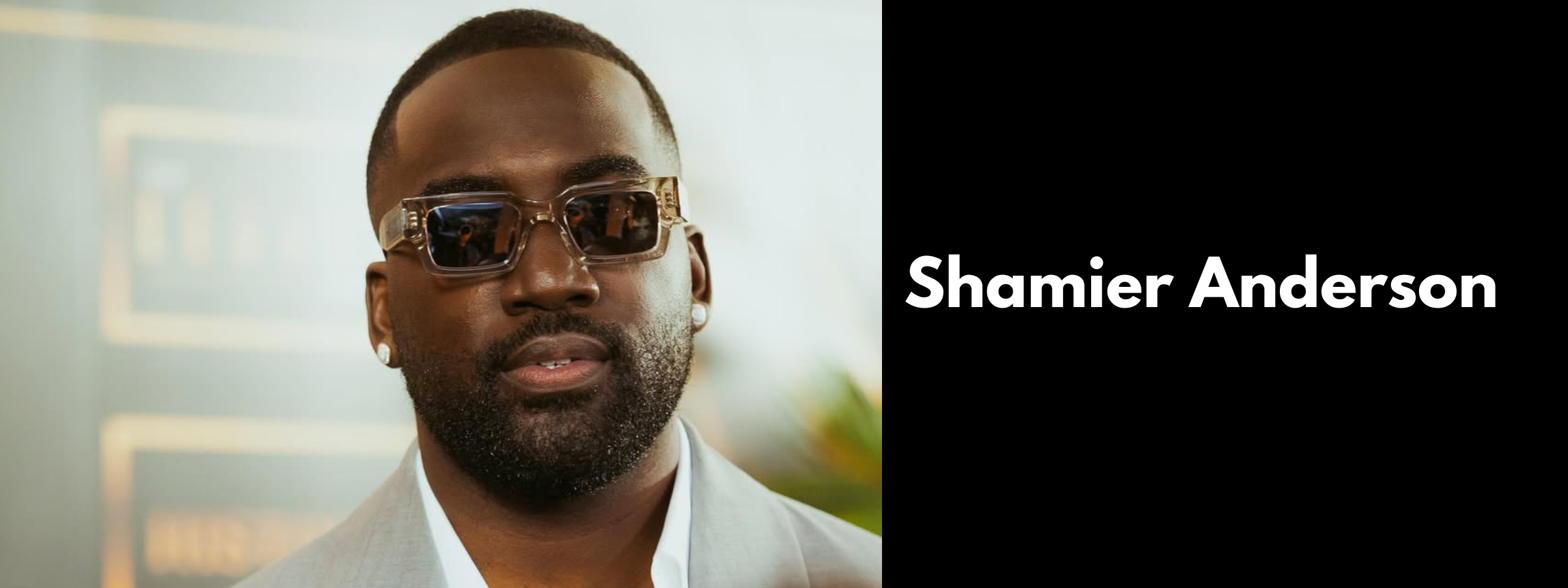 Shamier Anderson Sunglasses