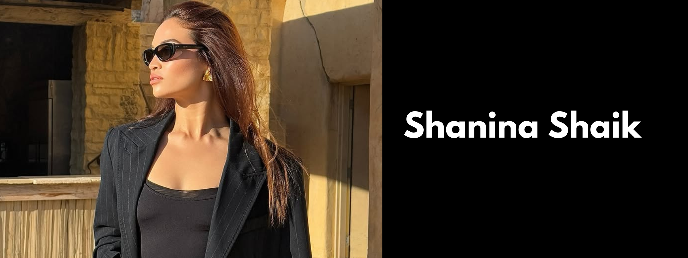 Shanina Shaik Sunglasses