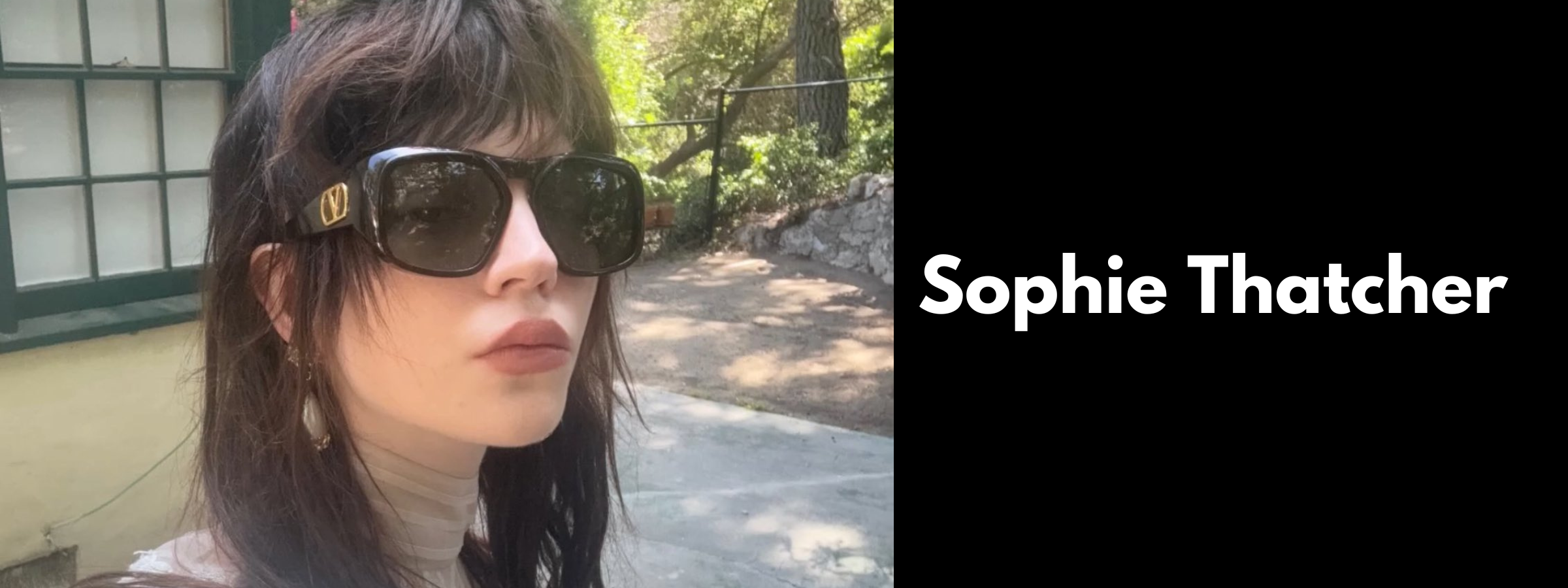 Sophie Thatcher Sunglasses