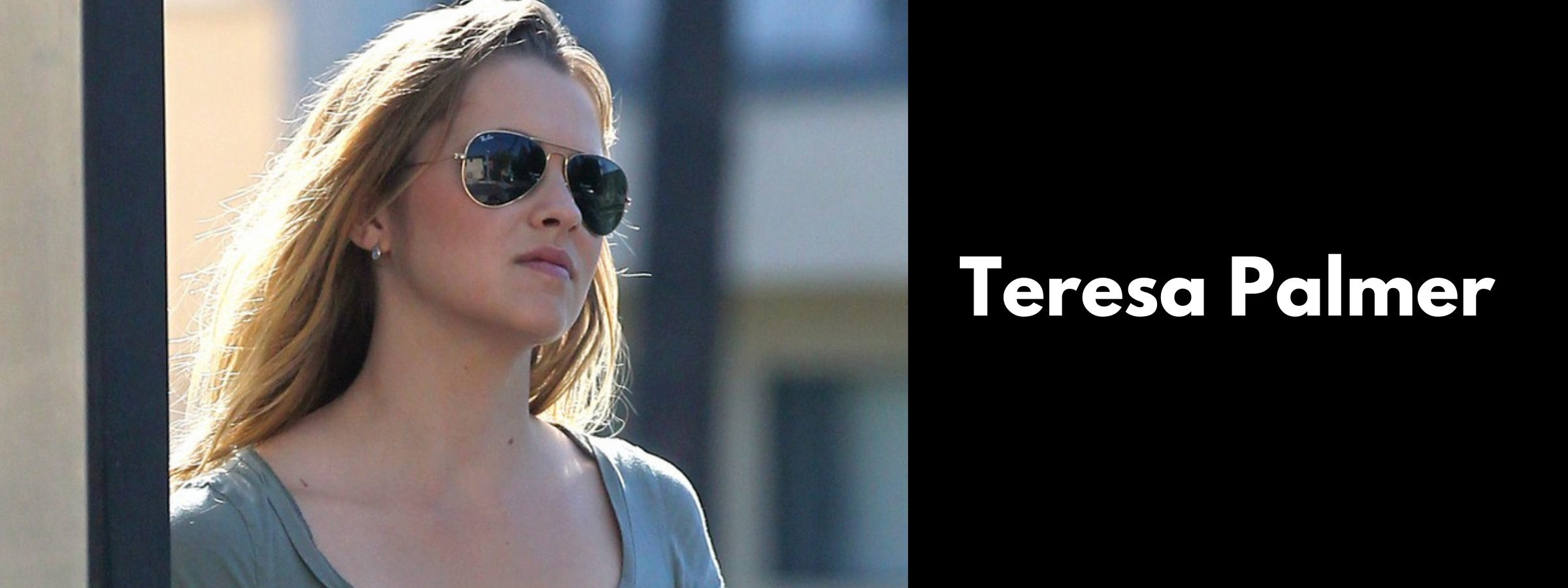 Teresa Palmer Sunglasses