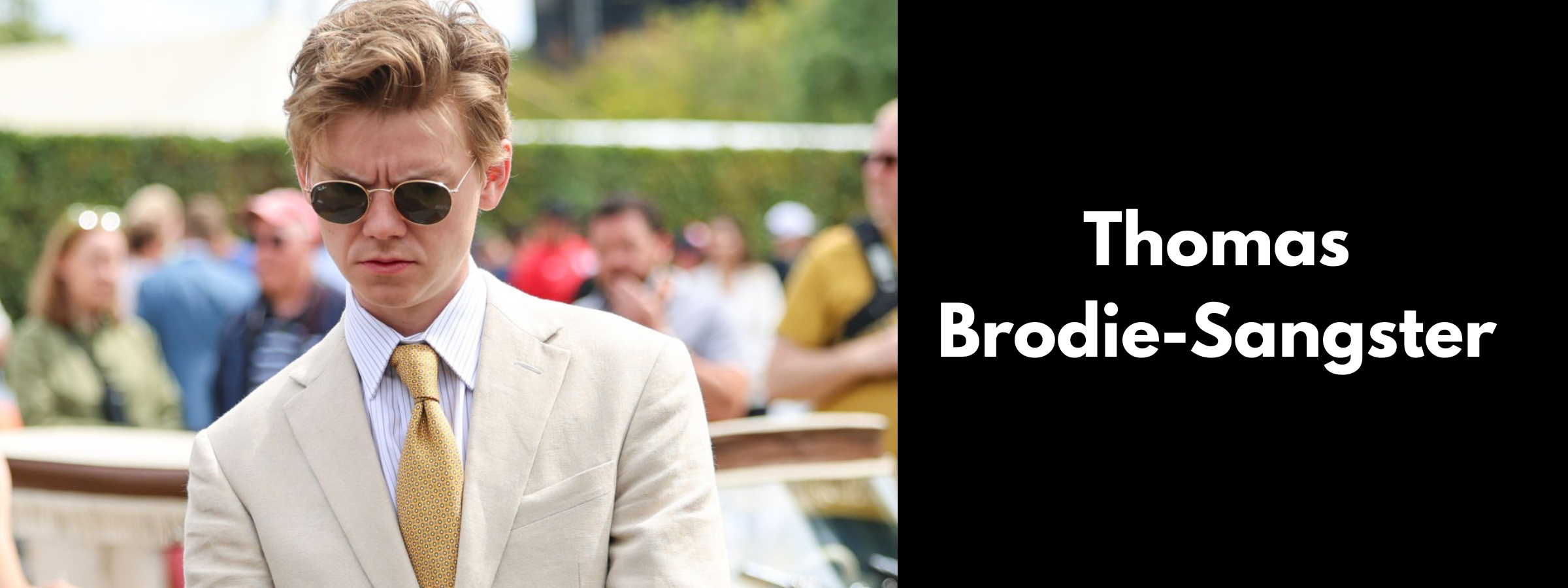 Thomas Brodie-Sangster Sunglasses