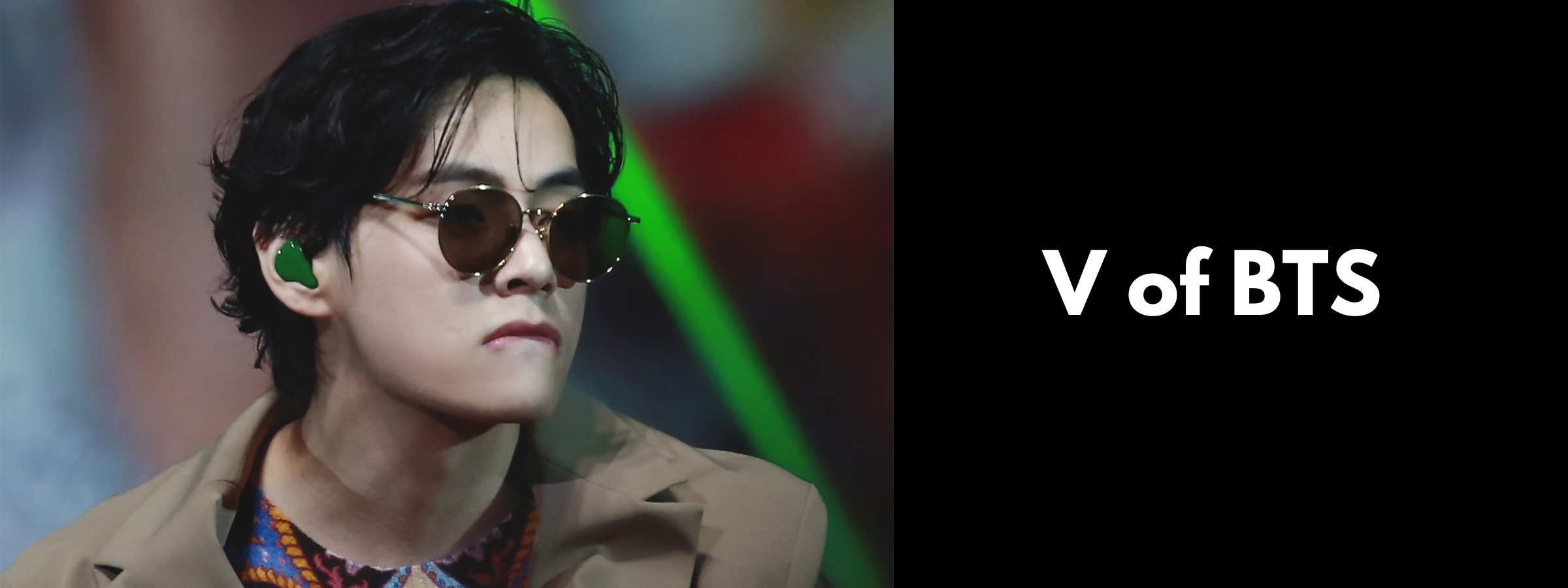 V of BTS Sunglasses