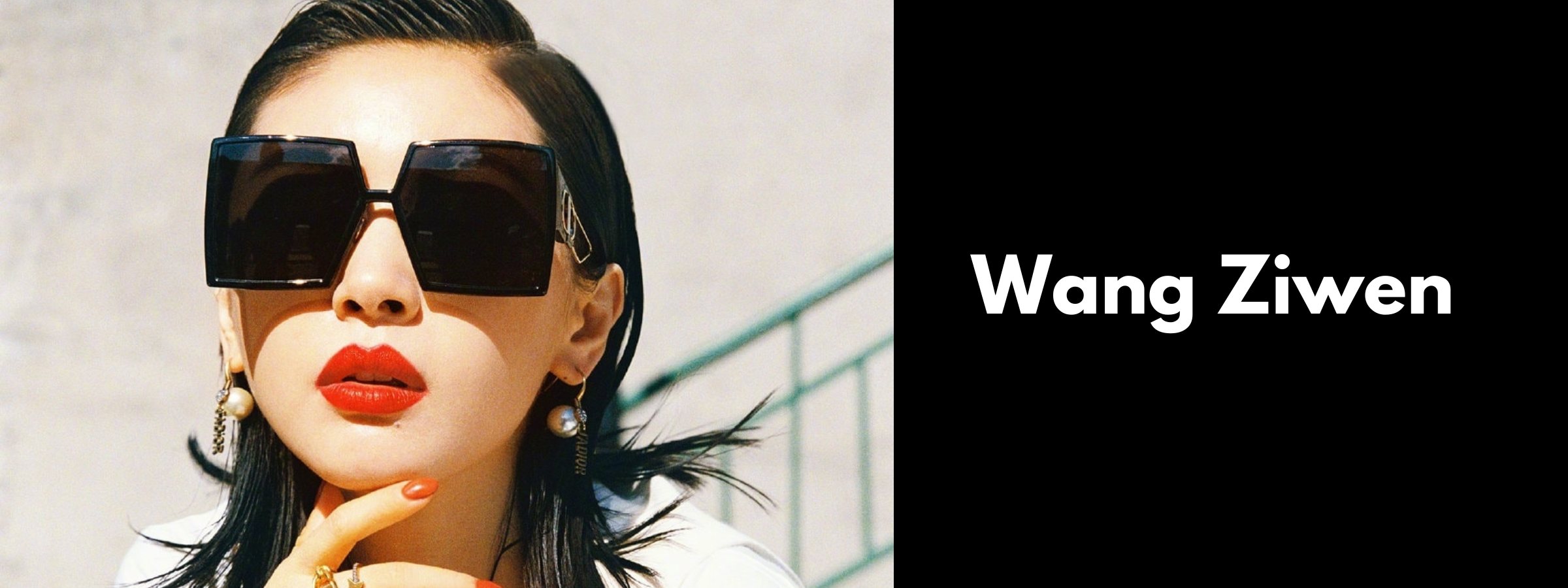 Wang Ziwen Sunglasses