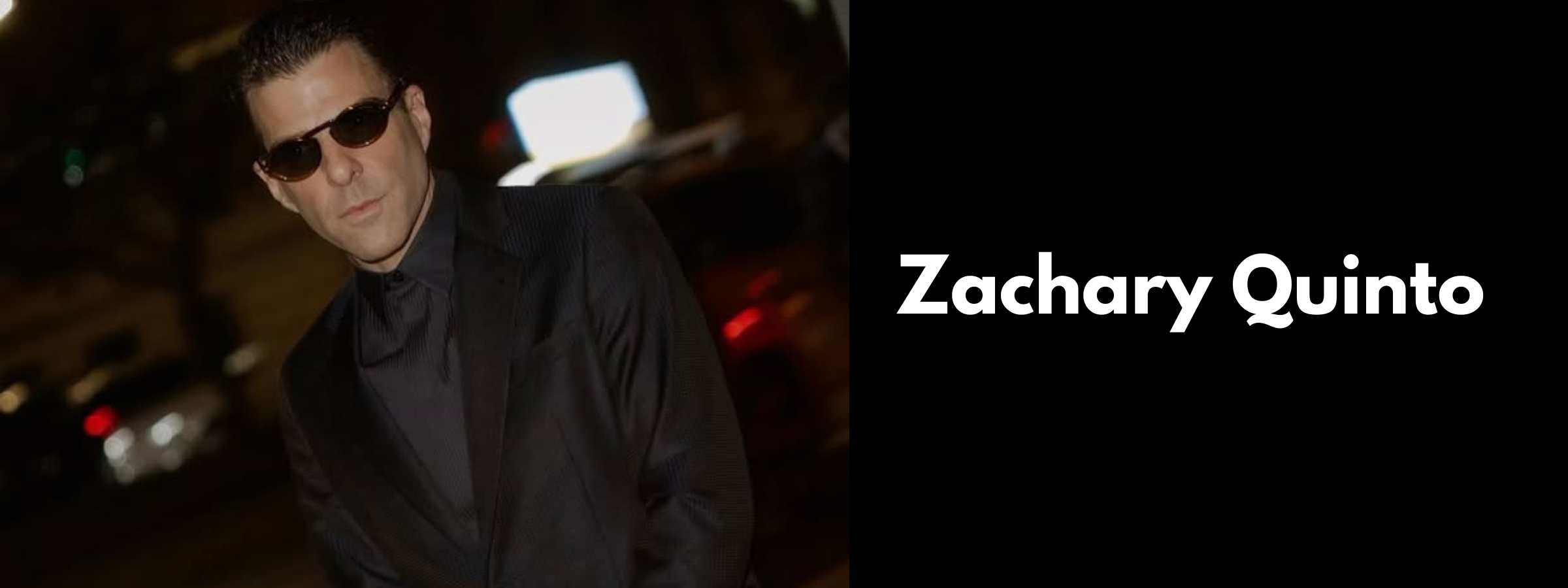 Zachary Quinto Glasses & Sunglasses