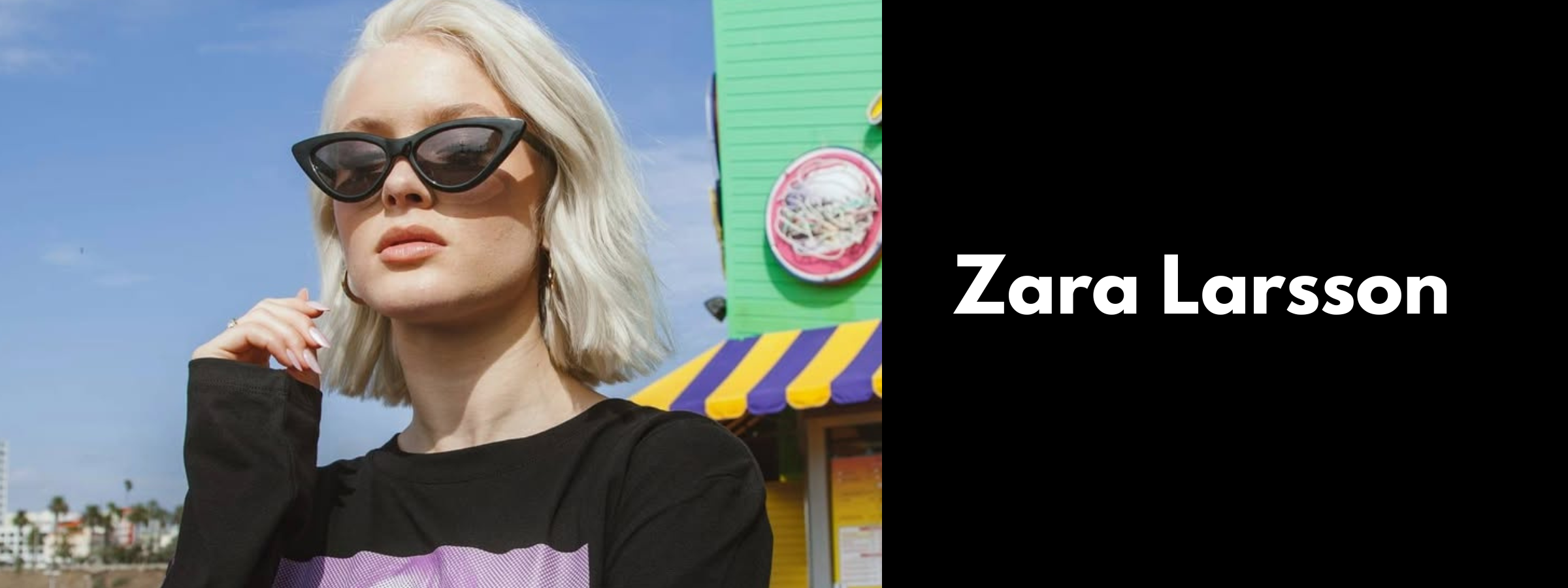 Zara Larsson Sunglasses