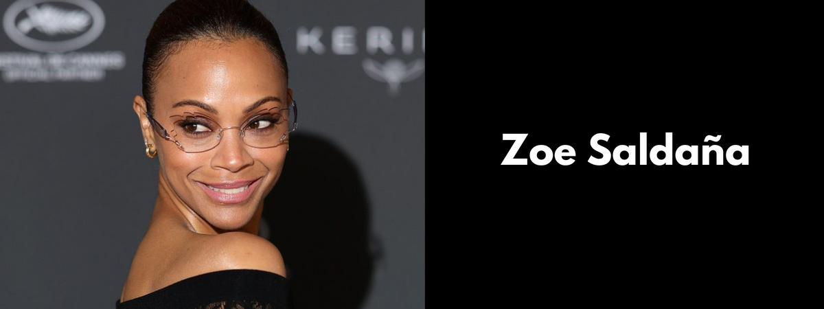 Zoe Saldaña Glasses & Sunglasses