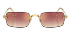 Ray Ban x ASAP Rocky Metal RB 3928 001/8H - As Seen On Lewis Hamilton