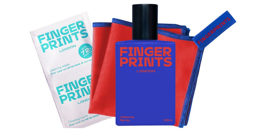 FINGERPRINTS Lens and Screen Cleaning Kit Grapefruit (UK ONLY)