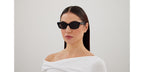 Alexander McQueen AM0474S 001 - As Seen On Maya Jama & Izzipoopi