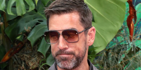 Aaron Rodgers wears Dita Mach Six DTS121 03 Black Iron And Black Rhodium sunglasses - buy online.