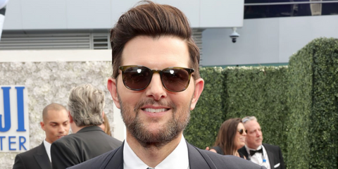 Actor Adam Scott was seen wearing Garrett Leight Bentley 2036 BIO AT/BIO CO sunglasses at the Emmy Awards 2025. Shop online now on Pretavoir