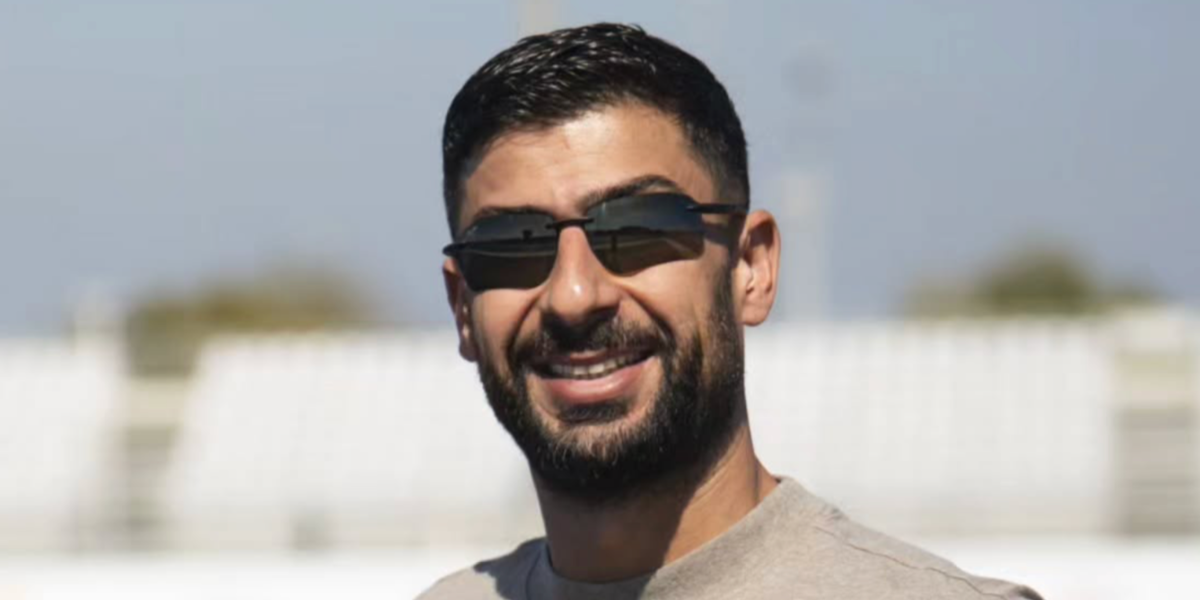 Desert drifter Ahmad Daham was seen wearing black Maui Jim Hookipa Ultra G AF HT337-02 / MJ0337SA 001 sunglasses in his Instagram post, January 2026