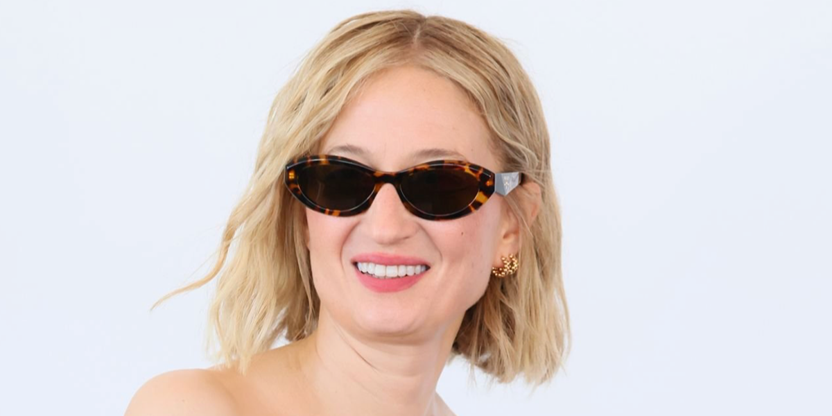 Italian actress Alba Rohrwacher was seen wearing tortoise Prada PR 26ZS 14L09Z cat eye sunglasses at the 83rd Venice Film Festival, September 2026.