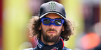 Spanish motorcycle racer Alex Rins was seen wearing blue Ray-Ban Wayfarer Puffer RB 4940 6833/87 sunglasses at the MotoGP of Italy 2026.