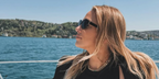 Italian fashion influencer Alice Campello was seen wearing black Saint Laurent SL M148/F 001 round sunglasses in her Instagram post.