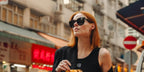 Model, blogger, and former Miss USA 2011 Alyssa Campanella was seen wearing black Gucci GG1338S 001 sunglasses in her Instagram post, May 2024. Shop online now on Pretavoir
