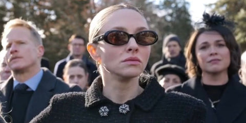 Amanda Seyfried wears DMY Studios Valentina DMYSUN04SB Black Sunglasses in The Housemaid (2026).