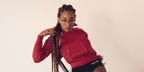 Amandla Stenberg was seen wearing Mykita No1 Gerhard 557 rectangular glasses in an editorial page of GQ Hype, June 2024