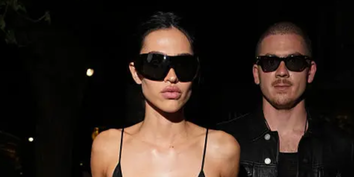 Amelia Gray Hamlin was seen wearing black Saint Laurent Sun SL 914 001 shield sunglasses at the Saint Laurent Met Gala 2026 Afterparty in New York City.