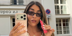 Creator Amelia Liana was seen wearing black Saint Laurent Sun SL 872 Erin 002 sunglasses in Paris, shared through her Instagram post in June 2026.
