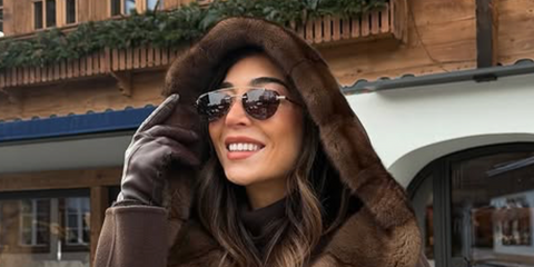 Creator Amelia Liana was seen wearing Tom Ford Astor-02 TF1356 16B sunglasses  in her Instagram post, January 2026.