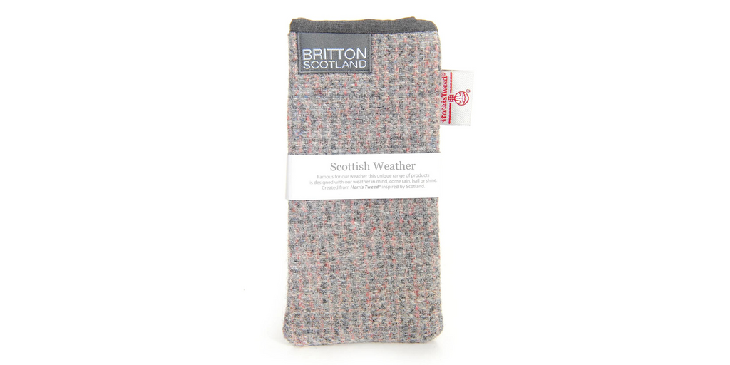 Amy Britton Weather Harris Tweed Winters Sunrise Soft Case