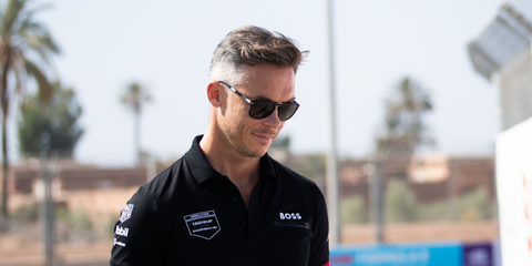 German professional racing driver Andre Lotterer was seen wearing black Persol 0714 Folding 95/31 sunglasses at the Marrakesh E-Prix 2021-2022. Shop online now on Pretavoir