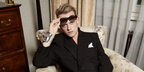 Anson Boon was seen wearing black Saint Laurent Sun SL 522 001 sunglasses with grey gradient lenses in an Esquire feature ahead of Saint Laurent Berlin show, June 2023