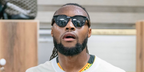 Footballer Antoine Semenyo was seen wearing black Oakley Meta Hstn OW8002 03 Prizm Polarised Smart Glasses in a social media post.
