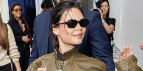 Ariana Greenblatt was seen wearing black Ray-Ban Zuri RB 4455 6677/81 Polarised sunglasses at Hotel Martinez, during Cannes Film Festival 2025. Shop online now on Pretavoir