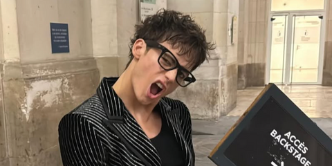 French influencer Bach Buquen was seen wearing matte black Ray-Ban Meta Wayfarer Gen 2 RW4012 601S/SB Smart Glasses in his Instagram post, October 2025.