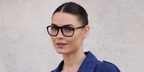 Australian model Bambi Northwood-Blyth was seen wearing black Persol Jacques 3359V 95 optical glasses in her Instagram post, December 2025.