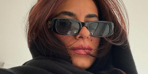 Spanish actress Begona Vargas was seen wearing black Balenciaga BB0096S 001 sunglasses in her Instagram post, November 2024.