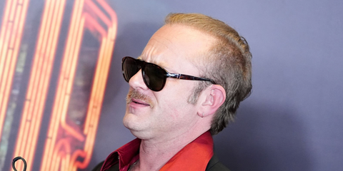 Ben Foster was seen wearing tortoiseshell Persol 0649 24/31 sunglasses at the New York premiere of "Motor City", July 2026