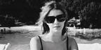 Benedetta Porcaroli was seen wearing black Gucci GG1218S 001 square sunglasses in her Instagram post