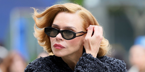 Actress Billie Piper was seen wearing black Gucci GG2065S 001 sunglasses at the Toronto International Film Festival 2026.
