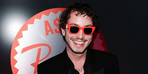 Turkish actor Boran Kuzum was seen wearing ted Ray-Ban Wayfarer Puffer RB 4940 6831/87 sunglasses during Cannes Film Festival 2025.