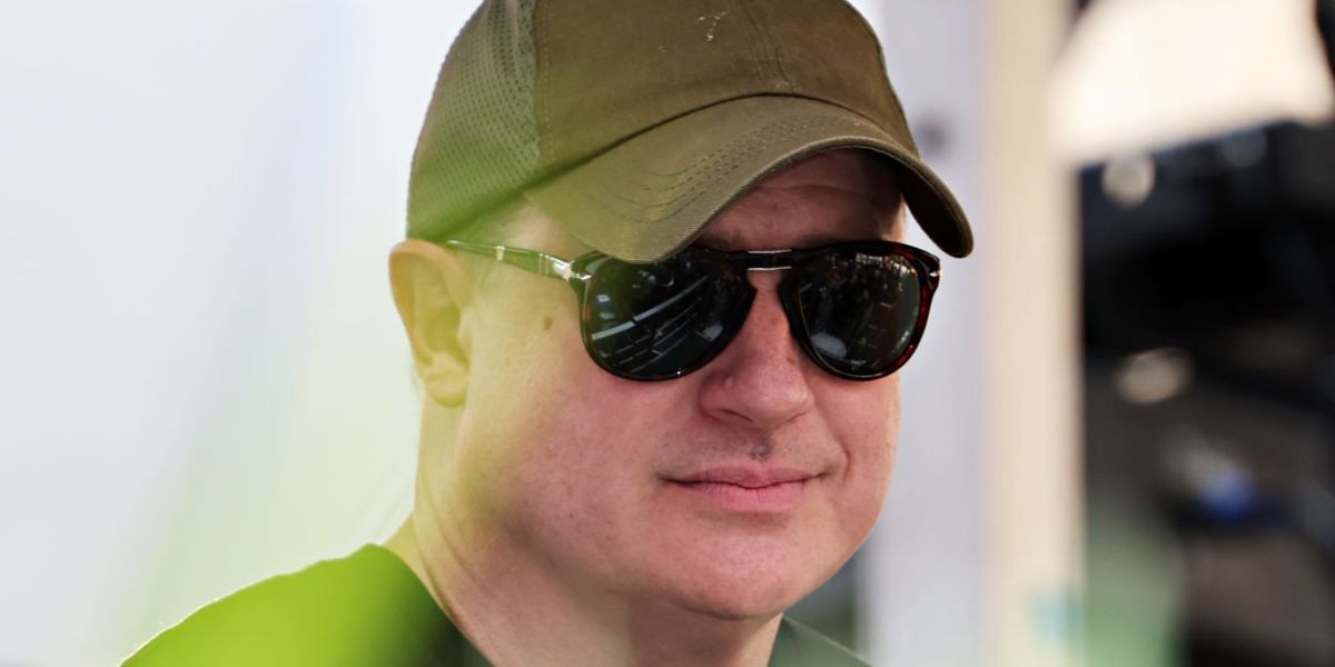 Brendan Fraser was seen wearing tortoiseshell Persol 0714 Folding 24/31 sunglasses with grey green lenses at the "Rock The City For A Fair Contract" rally with SAG-AFTRA members in Times Square, New York City, July 2023