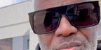 Saint Laurent Sun SL 651 Vitti 001 - As Seen On Brian McKnight & Sasha Calle