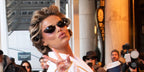 Brooks Nader was seen wearing black Balenciaga BB0350S 001 sunglasses in New York City, ahead of the Glamour Women Of The Year Awards 2025. Shop online now on Pretavoir